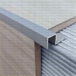 Прямоугольный профиль CU для защиты края ступени из алюминия